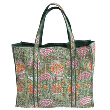 Load image into Gallery viewer, Quilted Tote Bag ~ Jaya