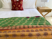 Load image into Gallery viewer, Vintage Kantha Throw ~ Mahit