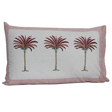 Load image into Gallery viewer, Pillowcase Set ~ Pink Imperial Palm
