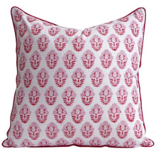 Load image into Gallery viewer, Boota ~ Block Printed Cushion Piped Edges
