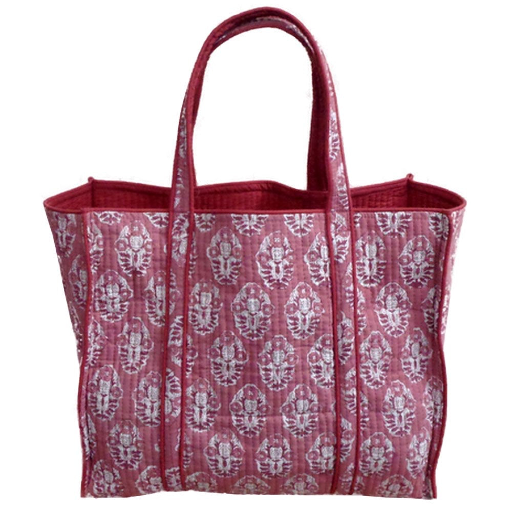 Quilted Tote Bag ~ Nisha