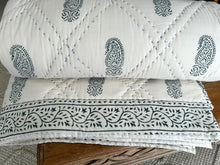 Load image into Gallery viewer, Arya Cotton Filled Quilt Set | Queen ~ King