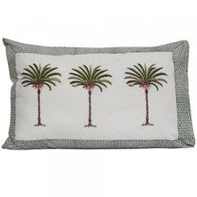 Load image into Gallery viewer, Pillowcase Set - Green Imperial Palm