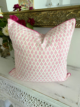 Load image into Gallery viewer, Ehan ~ Block Printed Cushion Piped Edges
