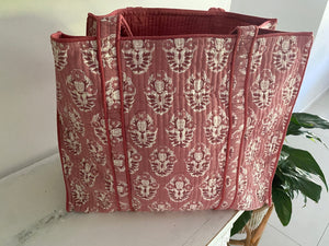 Quilted Tote Bag ~ Nisha
