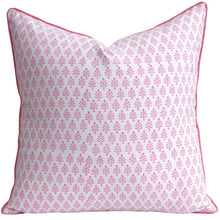 Load image into Gallery viewer, Ehan ~ Block Printed Cushion Piped Edges