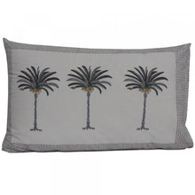 Load image into Gallery viewer, Pillowcase Set - Grey Imperial Palm