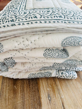 Load image into Gallery viewer, Arya Cotton Filled Quilt Set | Queen ~ King