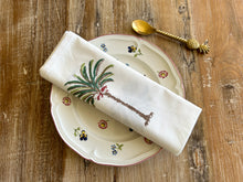 Load image into Gallery viewer, Napkin ~ Palm Tree Green